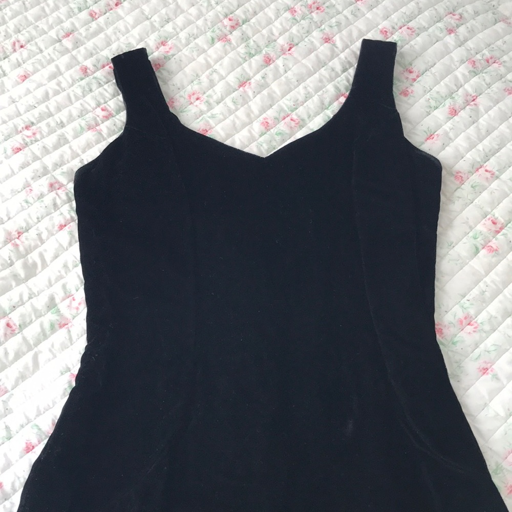 Vintage velvet dress